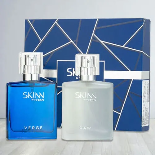 Marvelous Titan Skinn Verge and Raw Fragrances Set for Men