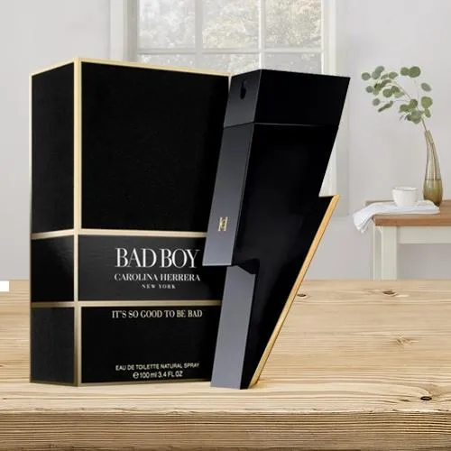 Wonderful Carolina Herrera Bad Boy Eau De Toilette Gift for Him