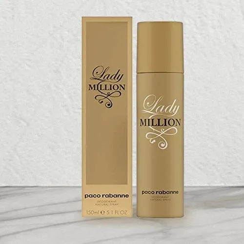 Charming Gift of Paco Rabanne Million Deodorant Spray for Ladies