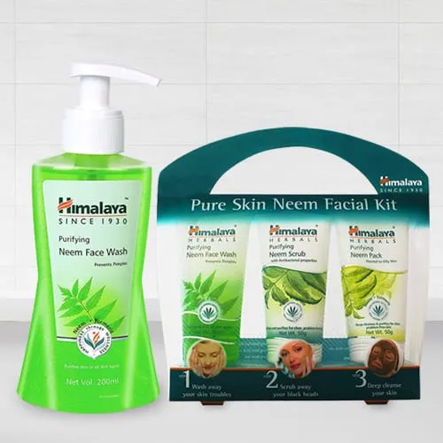 Beautiful Look Pure Skin Neem Facial Kit from Himalaya