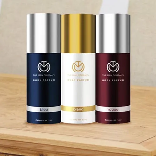 Wonderful The Man Company Body Perfume Trio Deodorant Set for Men