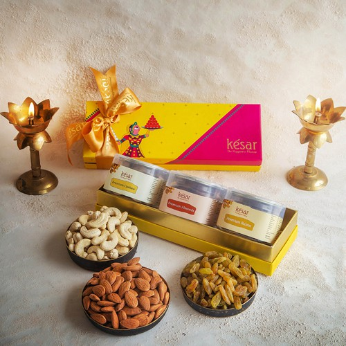 Assorted Nutty Gift Box from Kesar