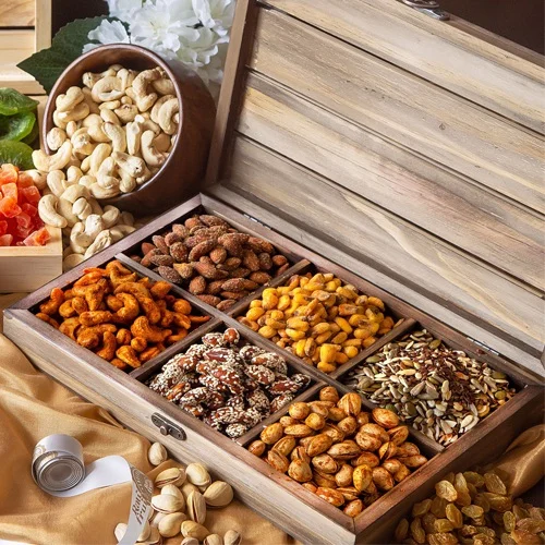 Roasted Nuts Lid Box from RawFruit