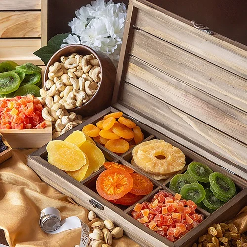 Savory Dried Fruits Lid Box by RawFruit