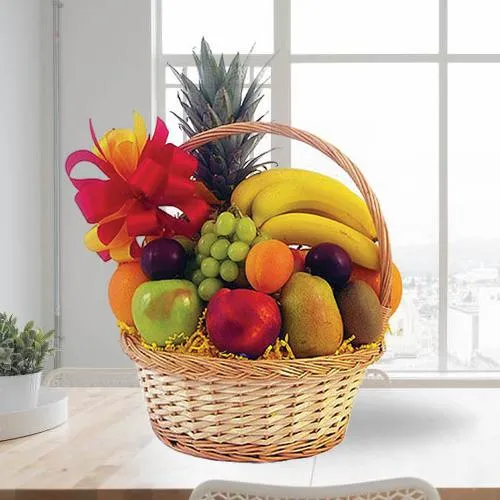 Fanciful Fresh Fruits Basket