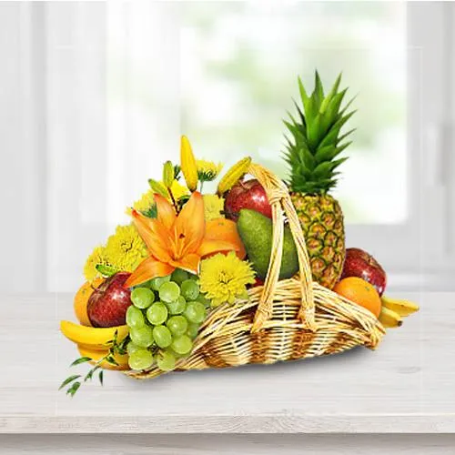 Juicy Fresh Fruits Basket