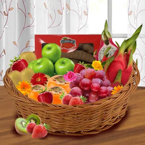 5 Kgs Imported Fruits Basket