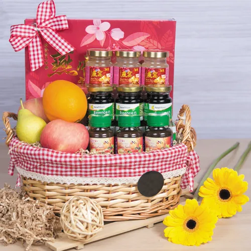 Wellness Basket of Fruits with Jam N Chocolate