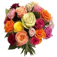 Gift of Mixed Roses Bunch