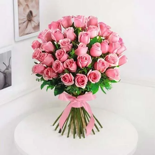 Sweet Memories with Love 30 Pink Roses Bouquet
