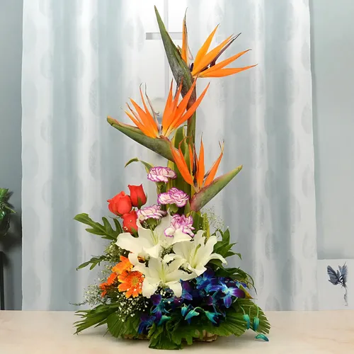Beautiful Arrangement of Assorted Flowers