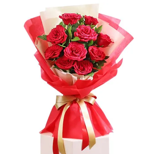 Premium Tissue Wrapped Roses