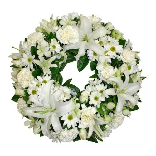 Special Wreath of Mixed Florals