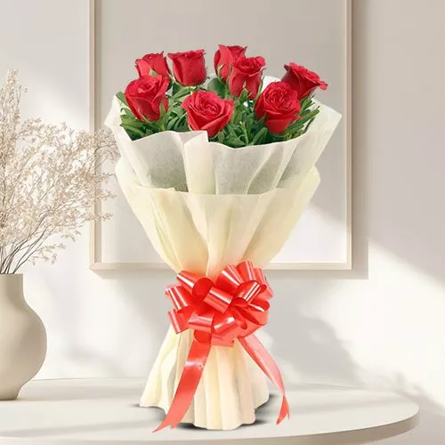 Classic Red Roses Bouquet