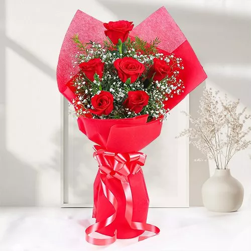 Classic Red Rose Bouquet