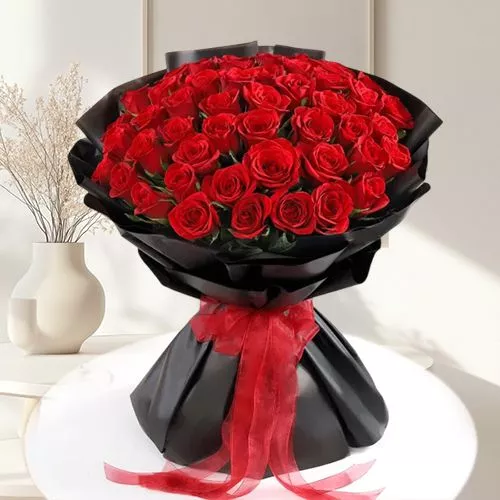 Stunning Red Roses Bouquet