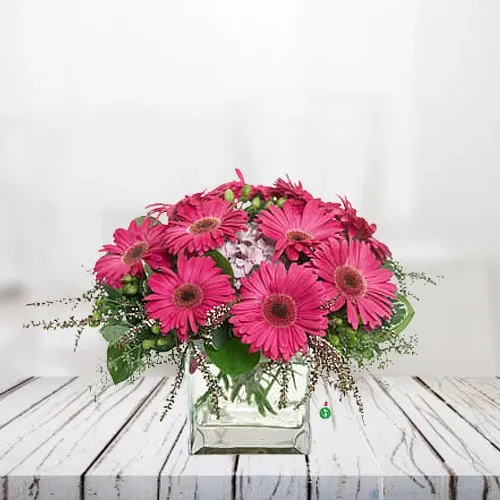 Pretty Bouquet of Pink Gerberas