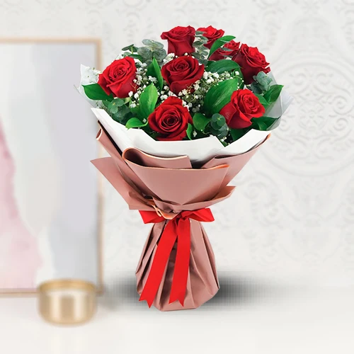 Everlasting Bouquet of Red Roses