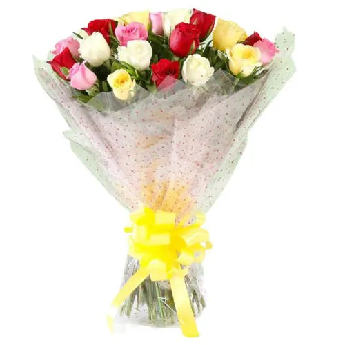 Attractive Mixed Roses Bouquet