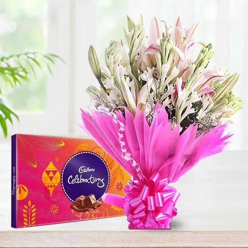 Lily Gladiolus N Cadbury Craving