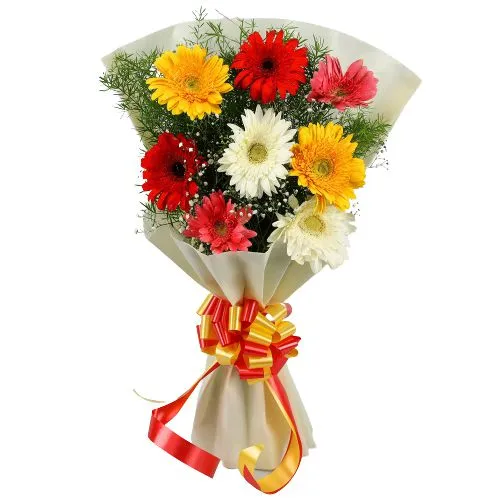Colorful Gerberas Bouquet