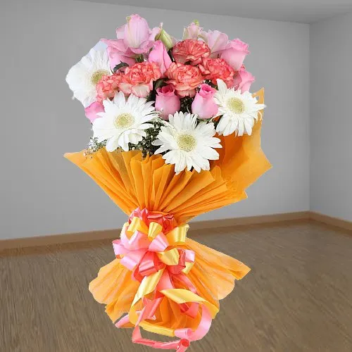 Lovely Assorted Flowers Bouquet