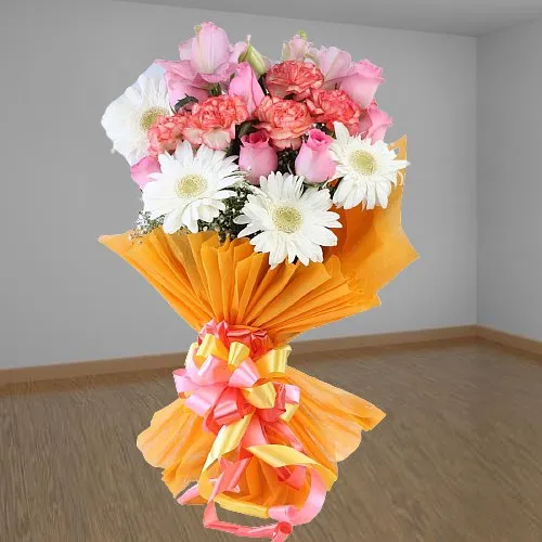 Exquisite Mixed Flowers Bouquet
