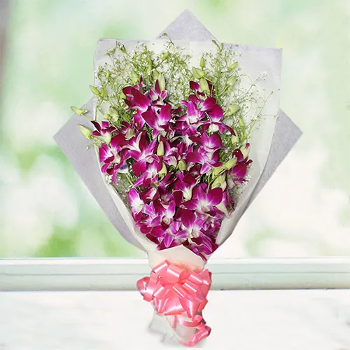 Vibrant Orchids Bouquet
