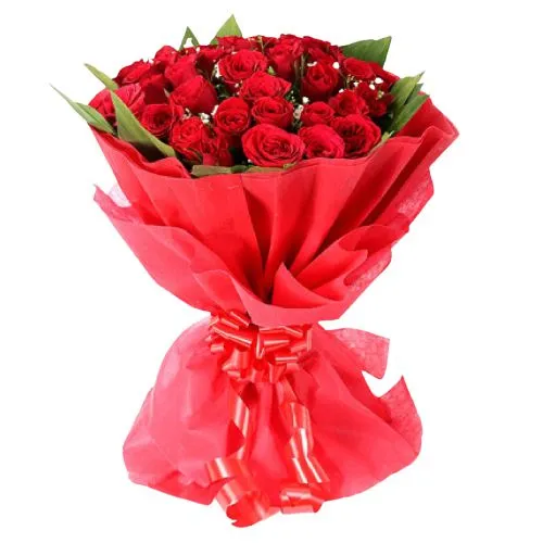Beautiful Red Roses Bouquet