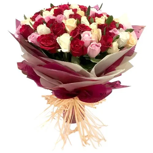 Premium Mixed Rose Bouquet