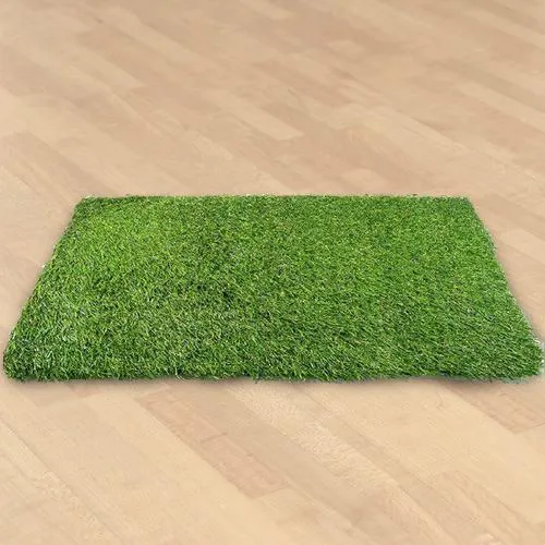 Splendid Home Rectangular Artificial Polyester Grass Doormat