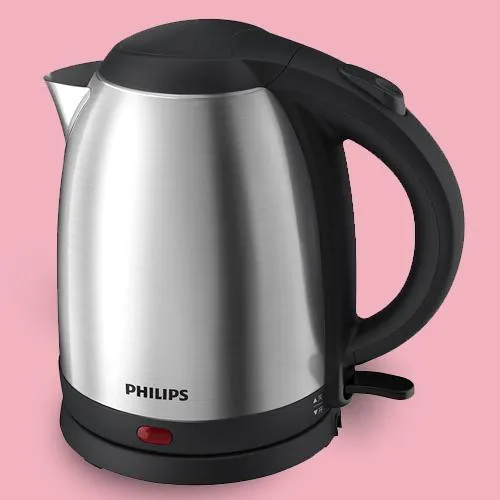 Fancy Stainless Steel Electric Kettle from Philips