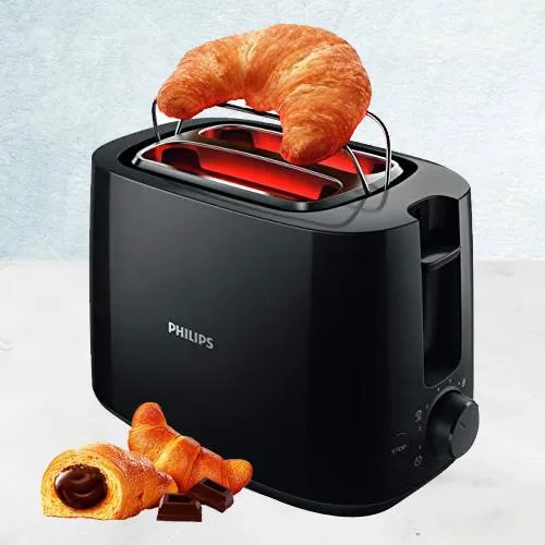 Excellent Philips 2 in 1 Toaster and Grill in Black