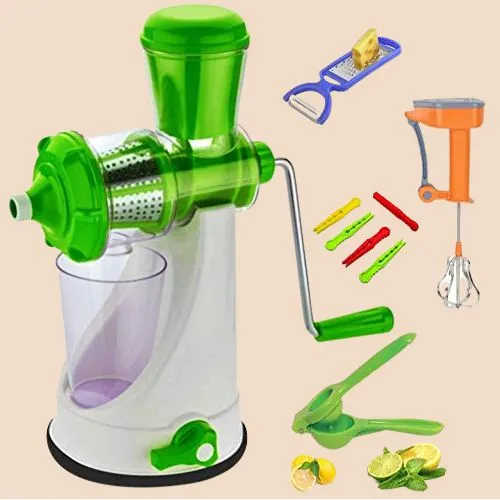Beautiful Redfam Hand Juicer for Fruit Shakes n Smoothies