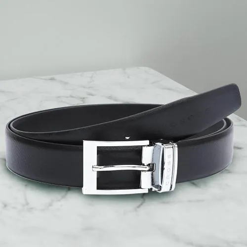 Amazing Cross Leather Belt for Men