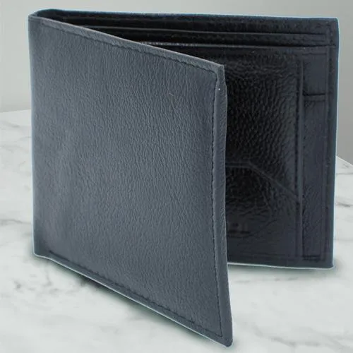 Fantastic Black Color Leather wallet for Men