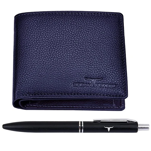 Ravishing Combo of Urban Forest Wallet N Pen Set for Men