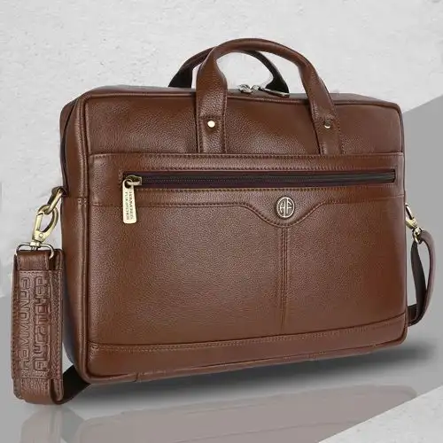 Fabulous Mens Leather Laptop Bag