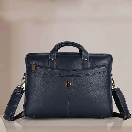 Fancy Leather Laptop Bag for Men