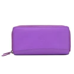 Marvelous Purple Ladies Leather Wallet