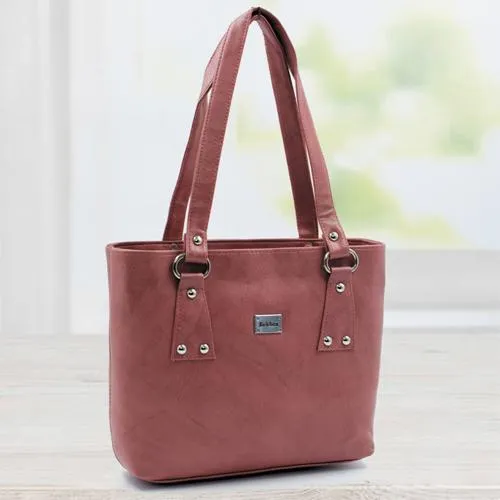 Appealing Coral Vanity Bag for Her