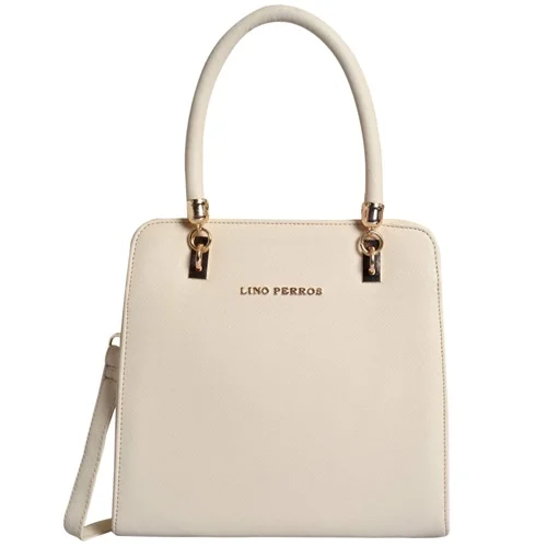 Lino Perros Faux Leather Satchel Bag for Smart Women