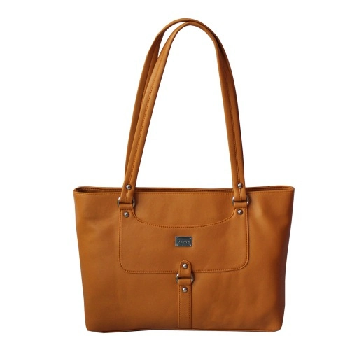 Dazzling Light Brown Ladies Vanity Bag