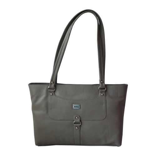 Classic Womens Vanity Bag in Dark Grey