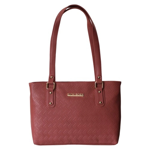 Impressive Embossed Pattern Ladies Square Vanity Bag