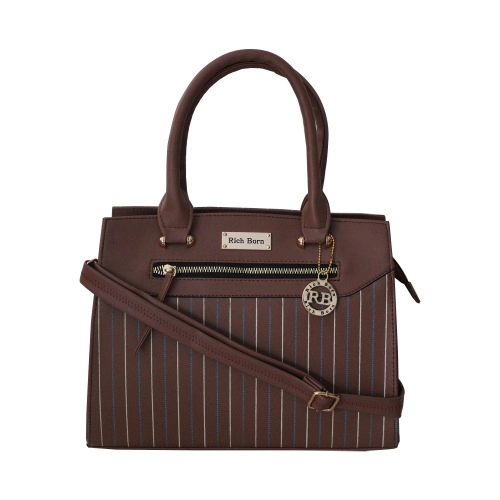 Fascinating Striped Design Womens Side Bag