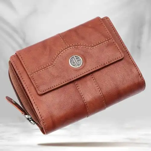 Classic Leather RFID Protected Ladies Purse