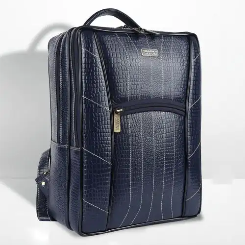 Wonderful Leather Laptop Backpack