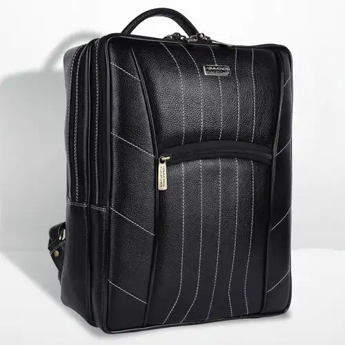 Exclusive Leather Laptop Backpack