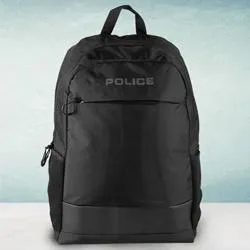 Amazing Mens Black Bag Pack from Police